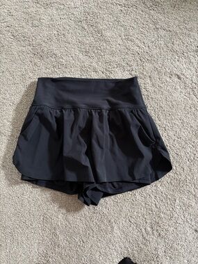 Women's Black Strapless Crop Top